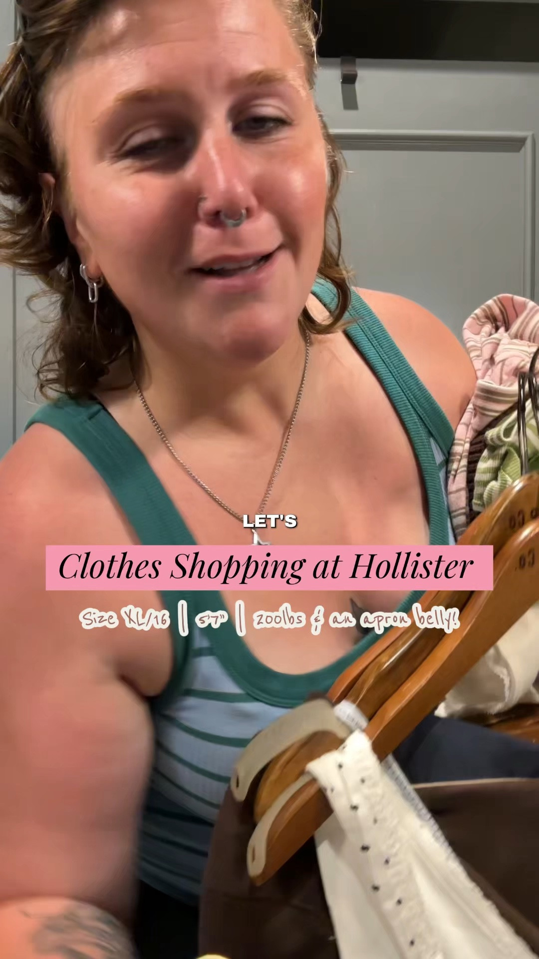 Hollister clothes on a midsize body and an apron belly! I linked everything from this try on for you below! 💖

#LTKPlusSize #LTKMidsize #LTKSaleAlert