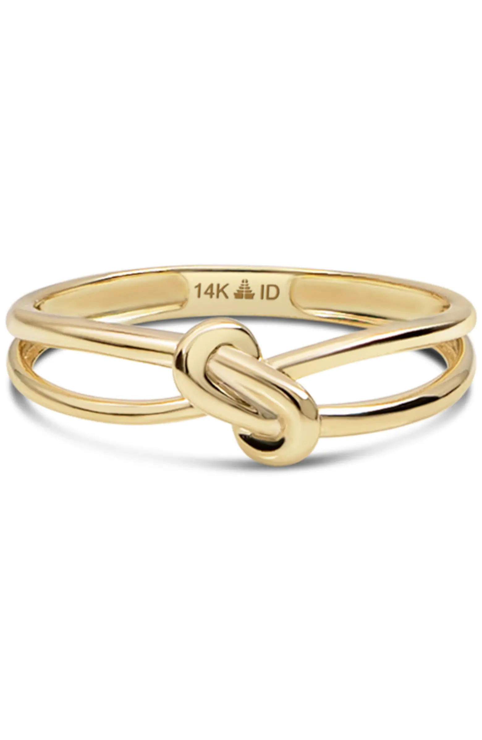 Love Knot Statement Ring in 14K Gold | Nordstrom