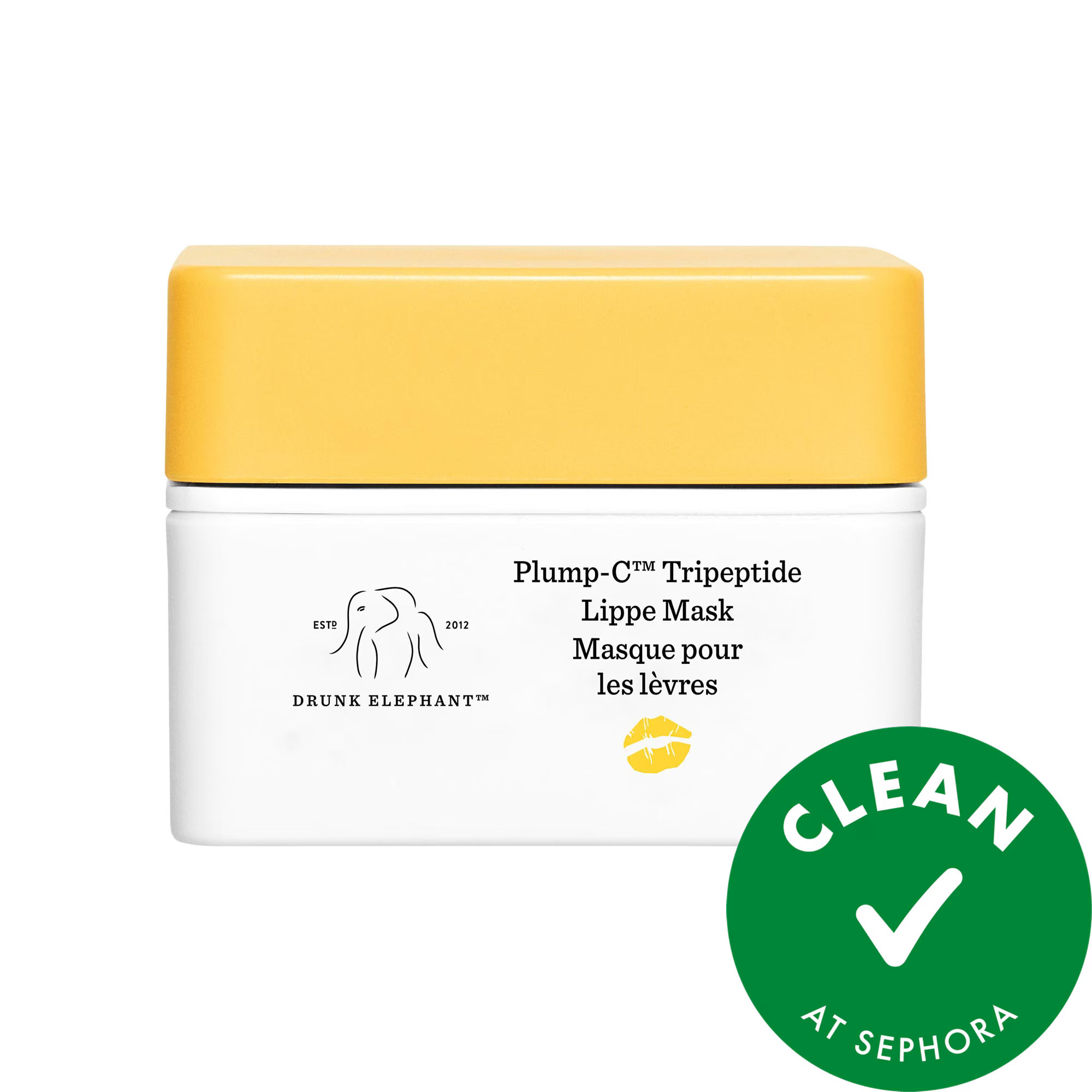 Drunk Elephant Plump-C Tripeptide Lippe Mask with Vitamin C 0.7 oz/20 g | Sephora (US)
