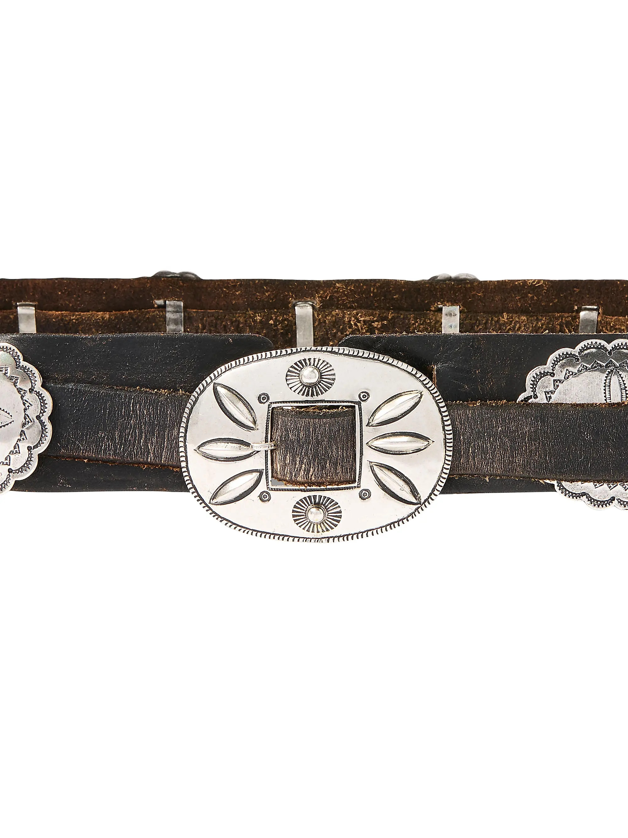 Western Concho Leather Belt | Saks Fifth Avenue
