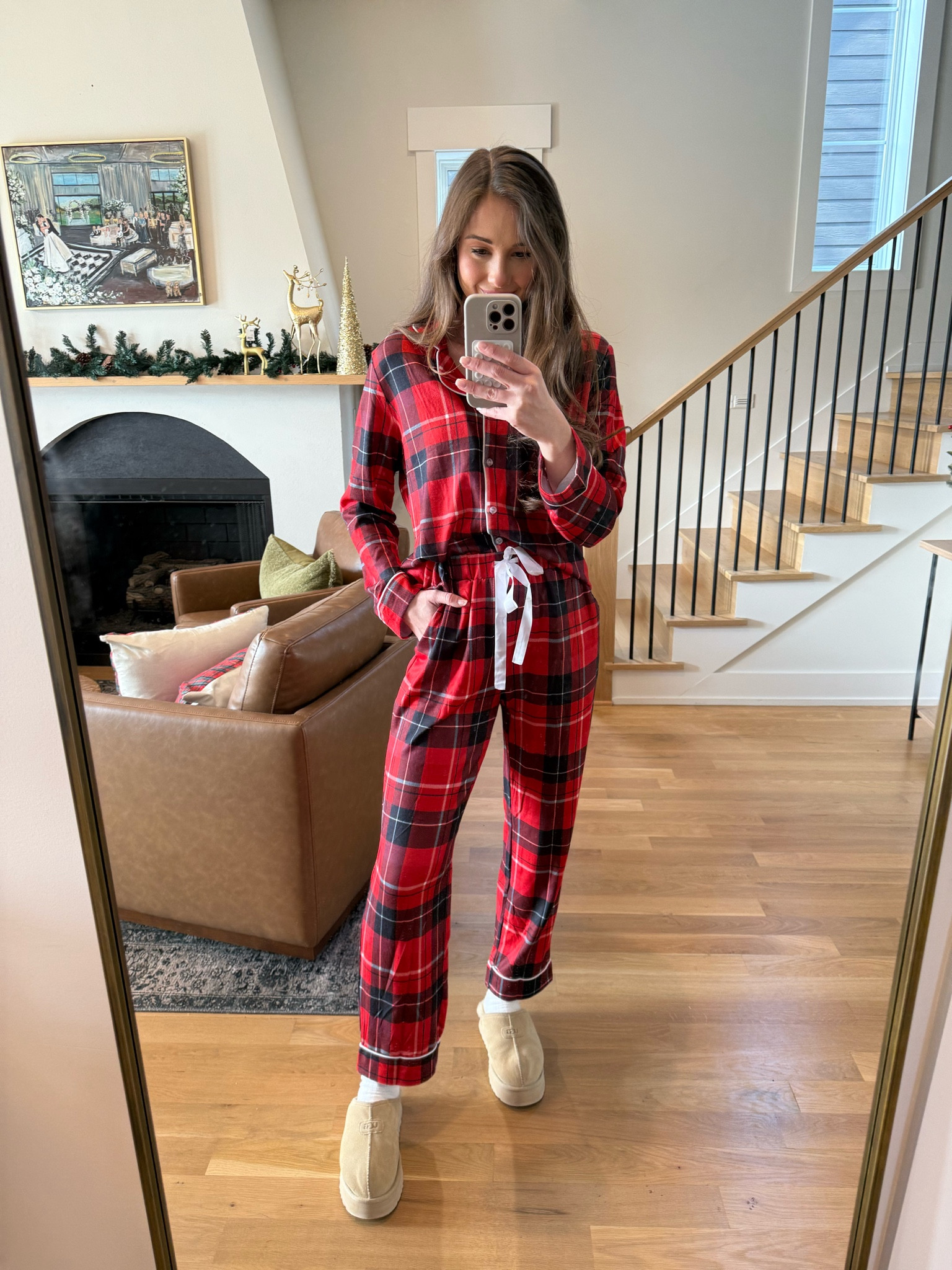 Cute and comfy PJs for Christmas! I love these Amazon PJs to match with family and friends on Christmas! I am 5’8 and wearing the medium!
#amazonpjs #amazonfashion #christmaspjs 

#LTKSeasonal #LTKHoliday #LTKFindsUnder100