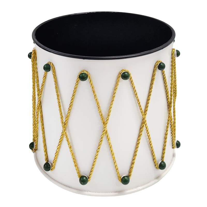 White Tabletop Bucket, 6.4" | At Home