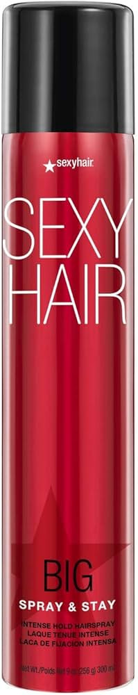 SexyHair Big Spray & Stay Intense Hold Hairspray | Extreme Hold and Shine | Up to 72 Hour Humidit... | Amazon (US)