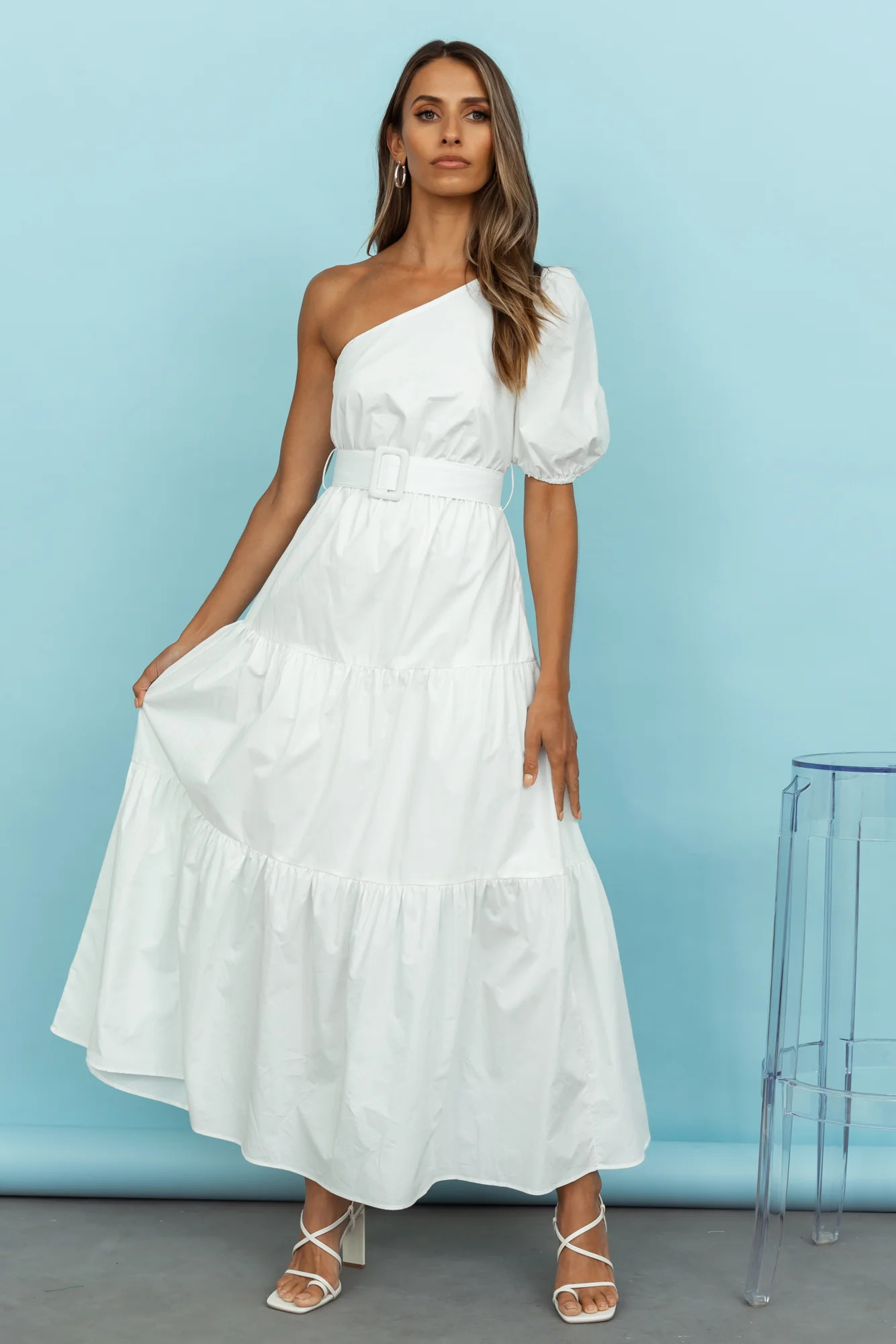 Sublime Lover Maxi Dress White | Hello Molly (AU)