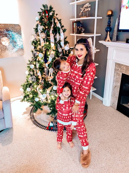 Matching family Christmas pj's from @amazon 

Christmas 2022, matching pj's, Christmas pj's, affordable Christmas pj's, winter pj's 

#LTKfit #LTKfamily #LTKHoliday
