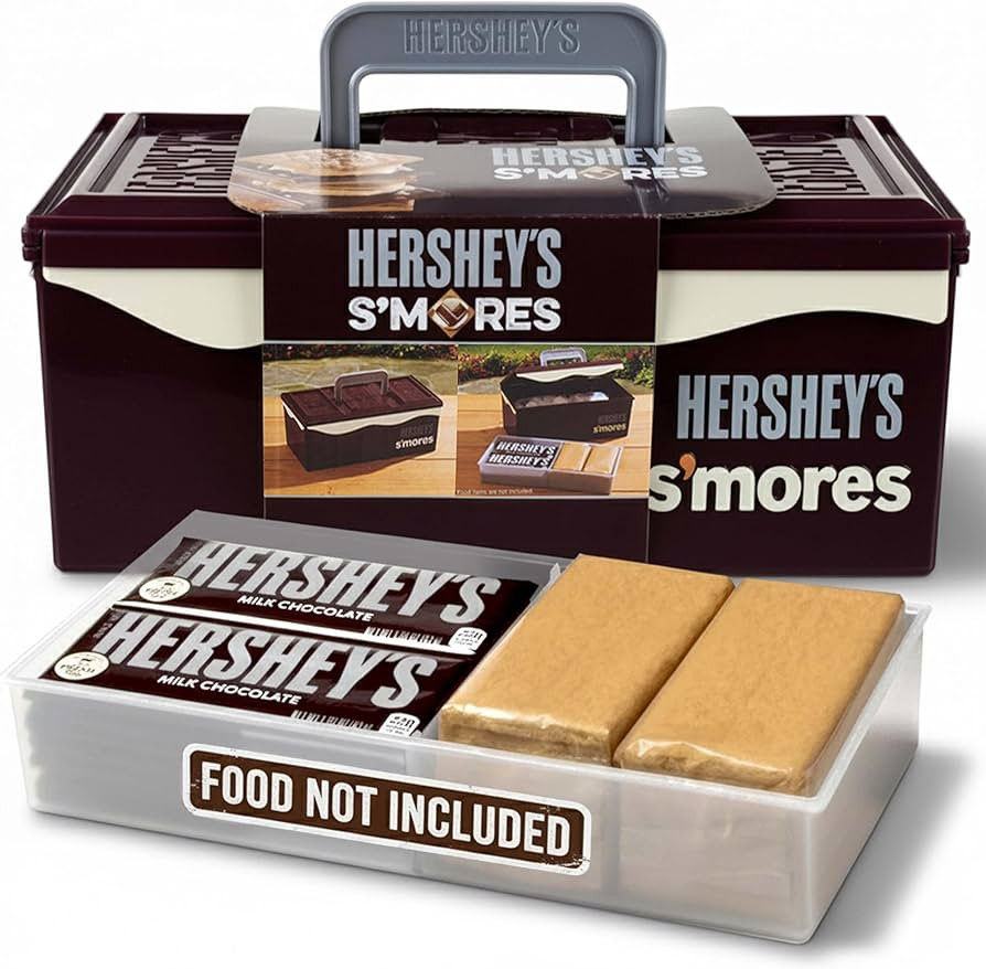 Mr. Bar-B-Q Hershey's Smores Caddy Tray Organizer - Smores Station Box to Store All Essentials On... | Amazon (US)