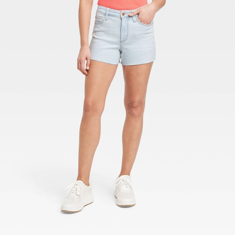 Women's High-Rise Midi Jean Shorts - Universal Thread™ | Target