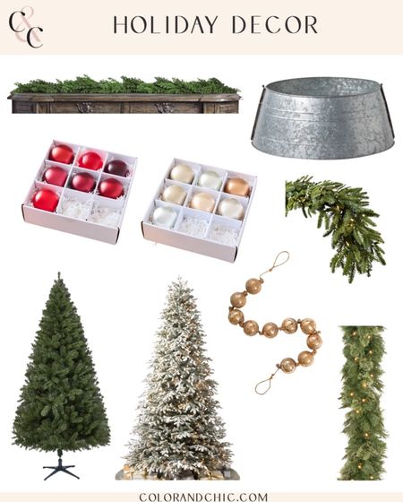 Last minute holiday decor I am loving lately! Linking below some of my favorite garland, Christmas trees, ornaments and more!

#LTKSeasonal #LTKhome #LTKHoliday