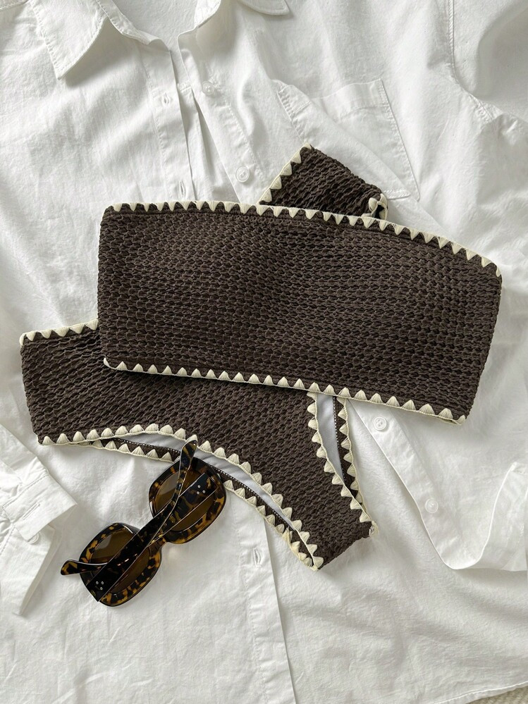 Color: Chocolate Brown
 | SHEIN