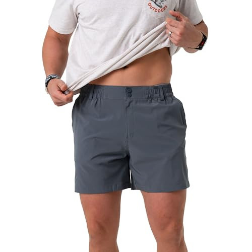 Burlebo Everyday Short - River Rock Grey - Classic Deer Camo | Amazon (US)