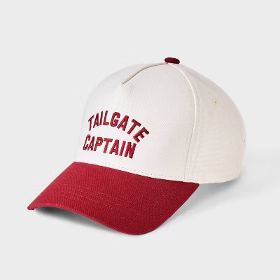 Tailgate Captain Gameday Baseball Hat - Wild Fable™ Maroon | Target