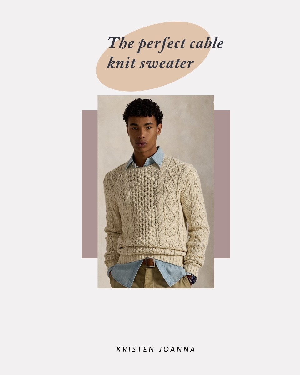 Love this sweater for fall! 