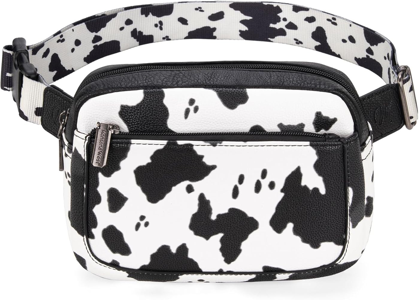 Montana West Cow Print Fanny Packs for Women Everywhere Belt Bag Crossbody Waist Packs with Adjus... | Amazon (US)