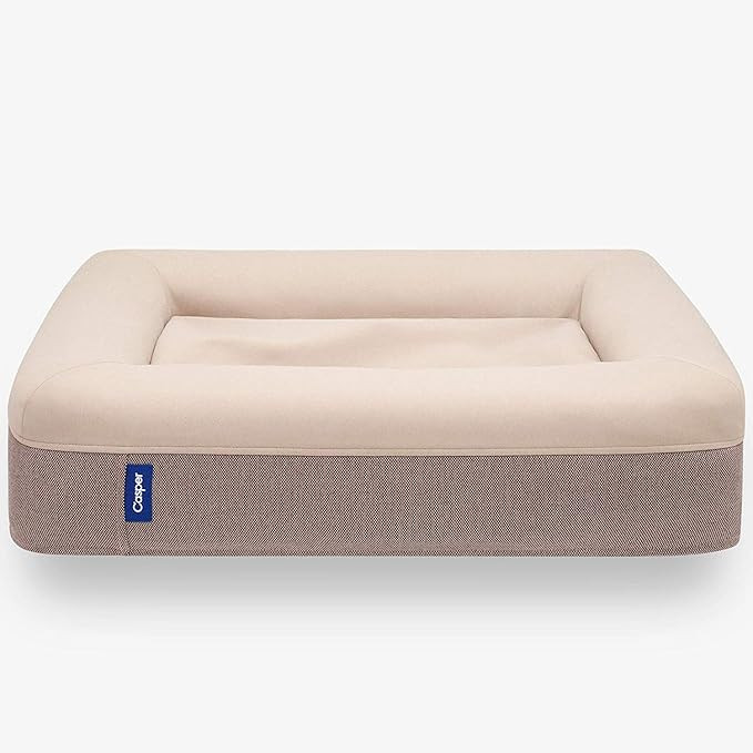Amazon.com: Casper Dog Bed, Plush Memory Foam, Large, Gray | Amazon (US)