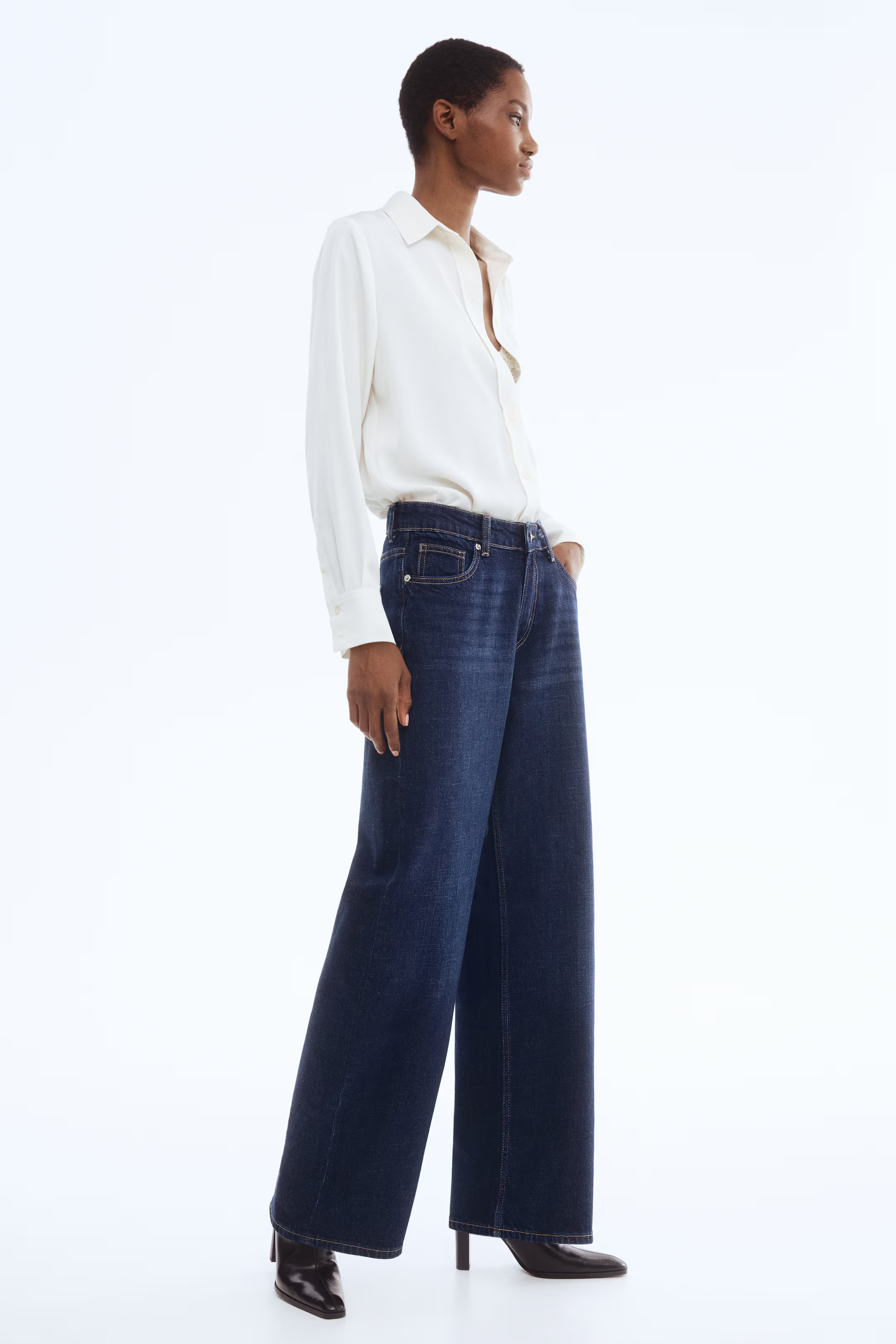 Wide Regular Jeans | H&M (US + CA)