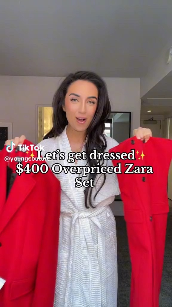 Styling this red dress & jacket set! Linked similar options for my Zara set below ❤️

#LTKSeasonal #LTKstyletip #LTKbeauty