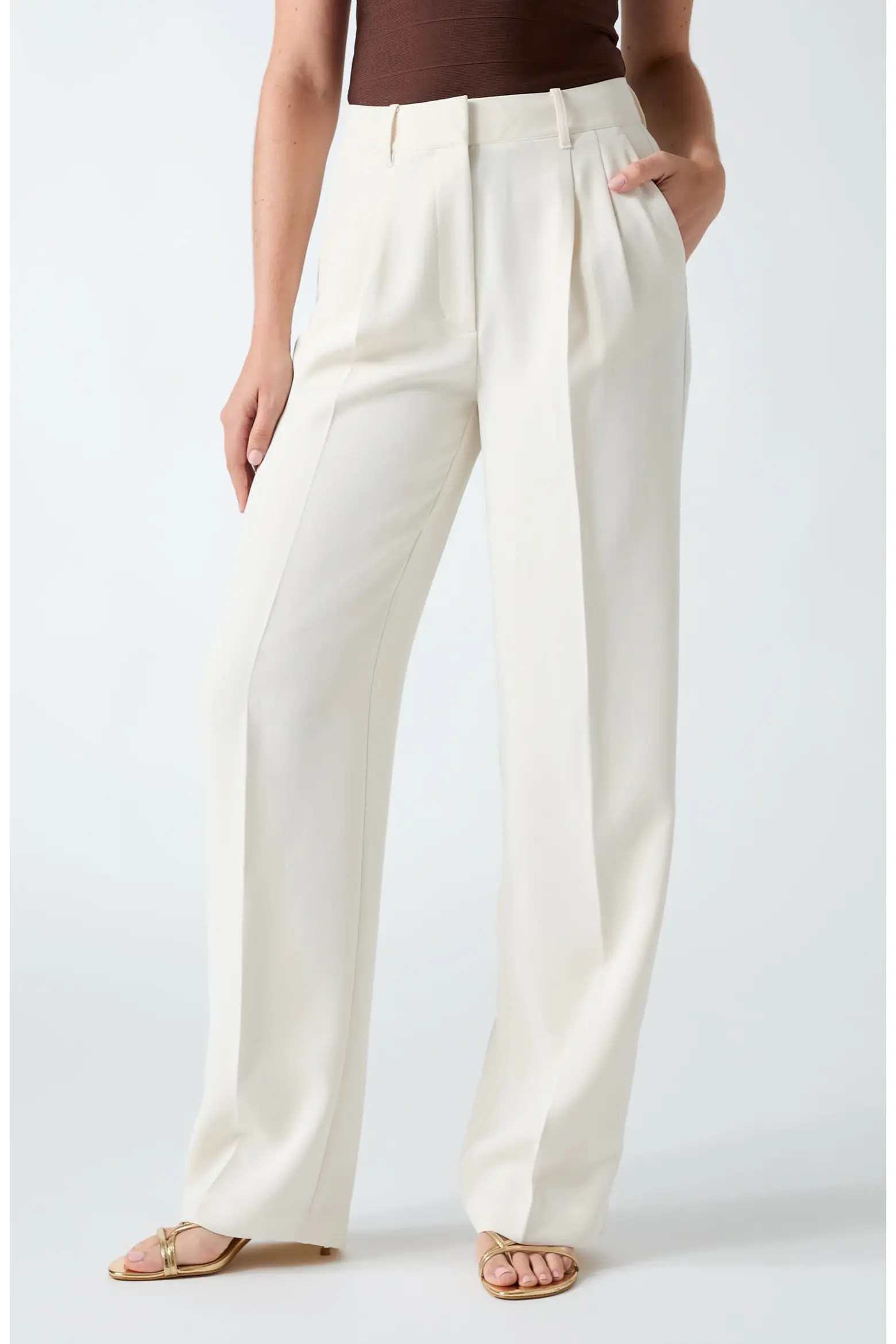 GUESS Theoline Perfect Wide Leg Pants (Women) | Nordstrom | Nordstrom