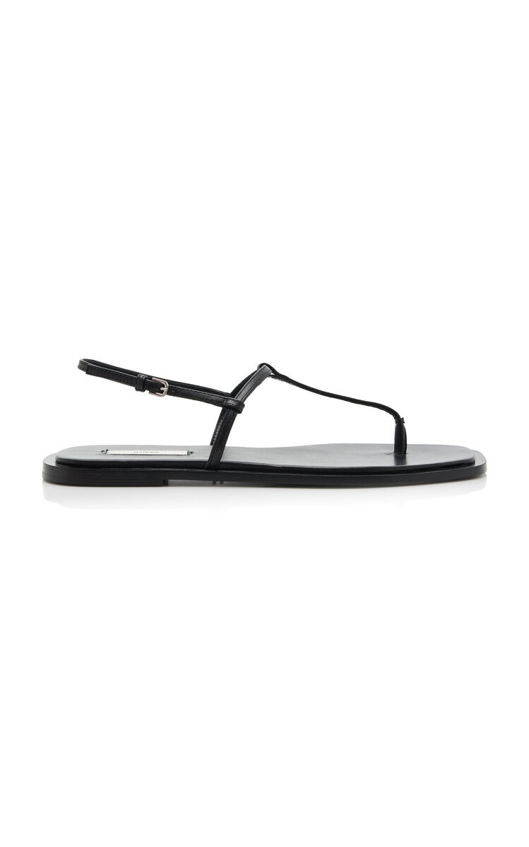 T-Strap Leather Sandals | Moda Operandi (Global)