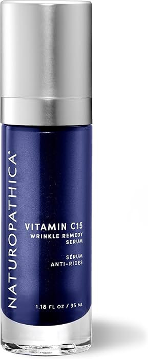 Naturopathica Vitamin C15 Wrinkle Remedy Serum for Face, Moisturizing Serum with Hyaluronic Acid,... | Amazon (US)
