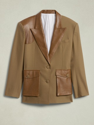 BR x Peter Do Tuxedo Utility Blazer | Banana Republic (US)
