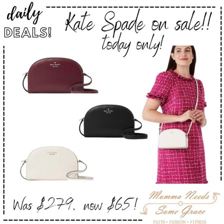 Kate Spade bag on sale today! 

#LTKunder50 #LTKSeasonal #LTKstyletip