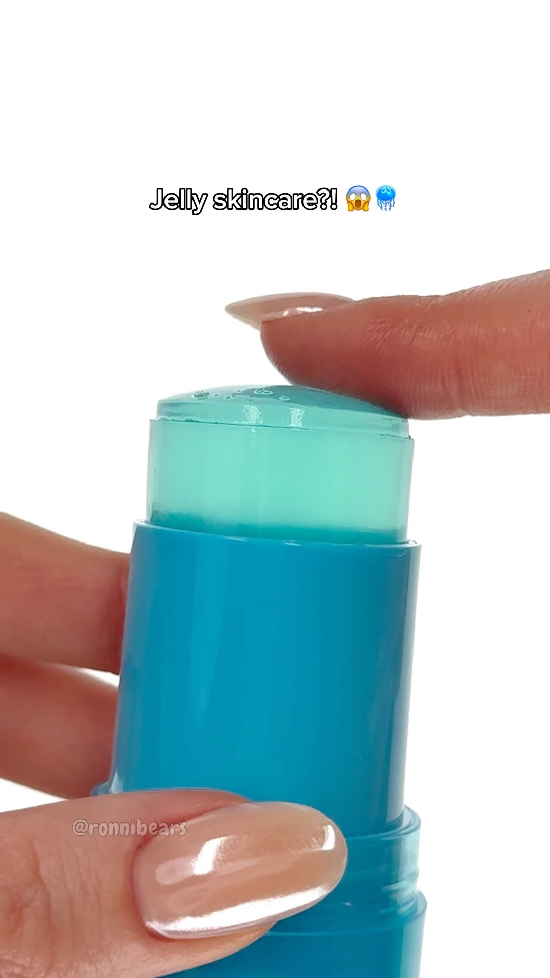 This feels like real jelly!! 😱🩵 #jelly #skincare #milkmakeup #coolingstick #newskincare #makeupfinds 

#LTKbeauty #LTKsummer #LTKeurope