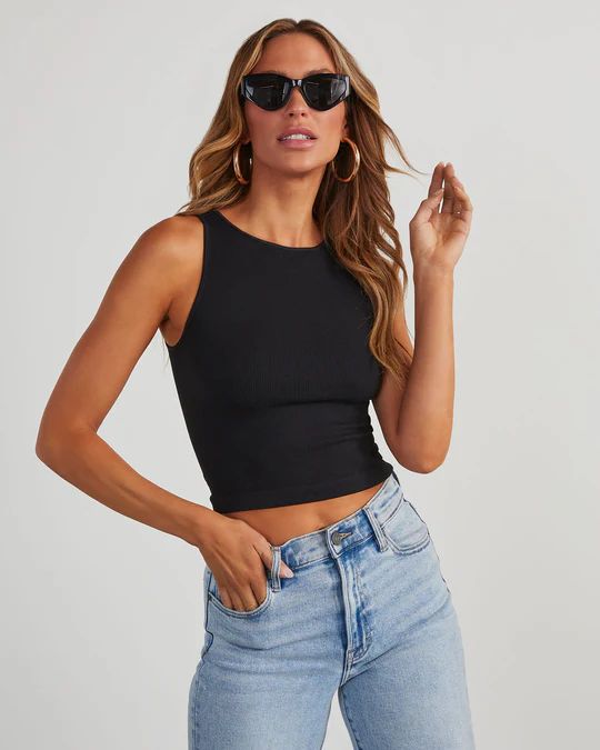Halo Seamless Crop Top | VICI Collection