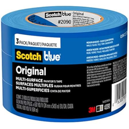 ScotchBlue Original Multi-Surface Painter's Tape, 2.83 inches x 60 yards, 2090, 1 Roll | Amazon (US)