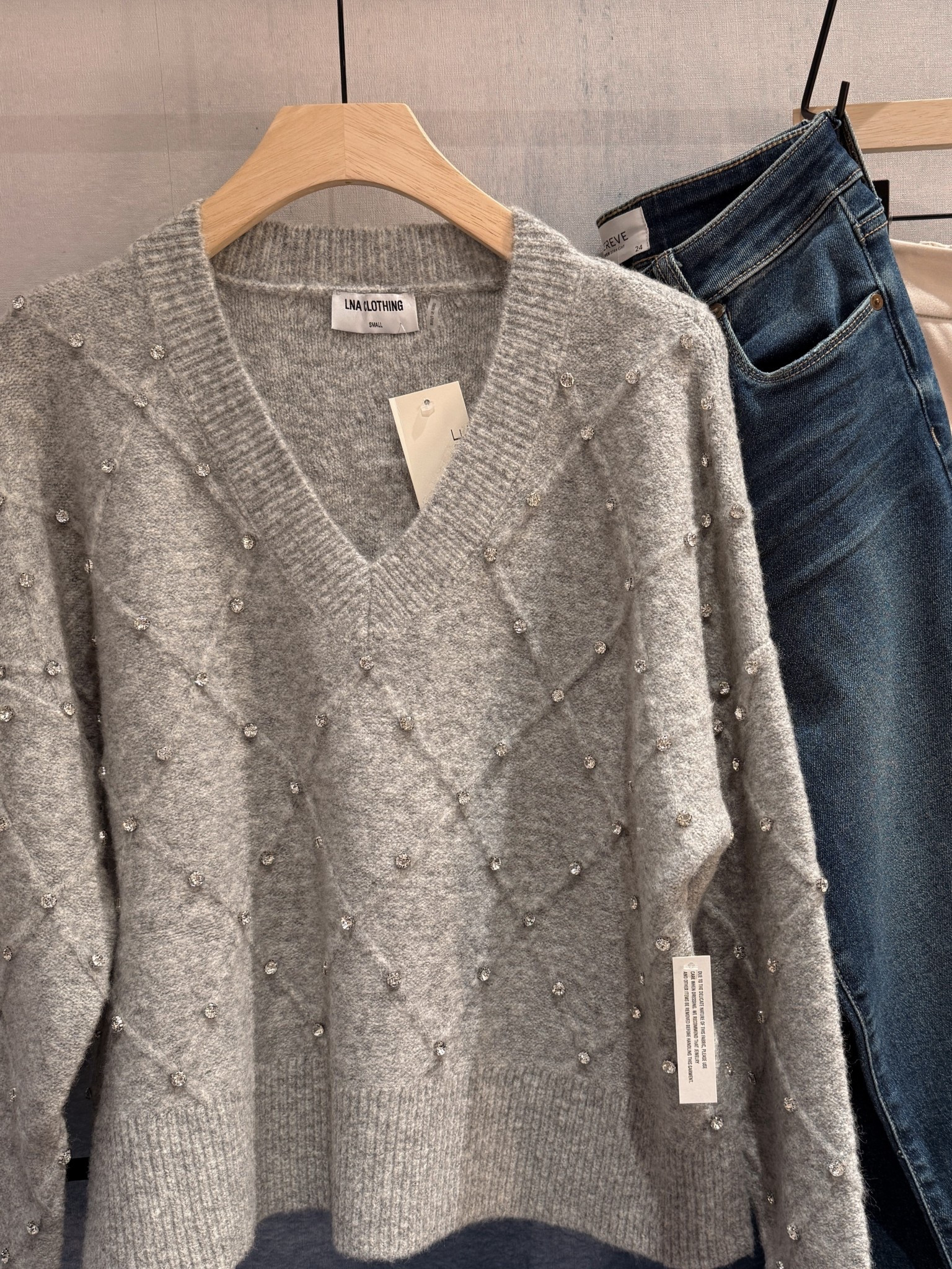 A splurge but this sweater with these jeans + a black bootie 😮‍💨😍 too cute! Sweater and jeans both run true to size  

#LTKHoliday #LTKootd #LTKPetite