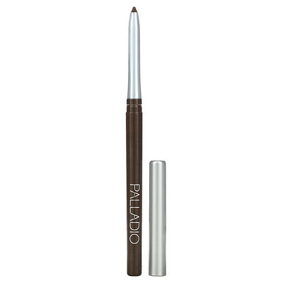 Palladio, Retractable Waterproof Eye Liner, Black Brown PRE02, 0.01 oz (0.28 g) | iHerb
