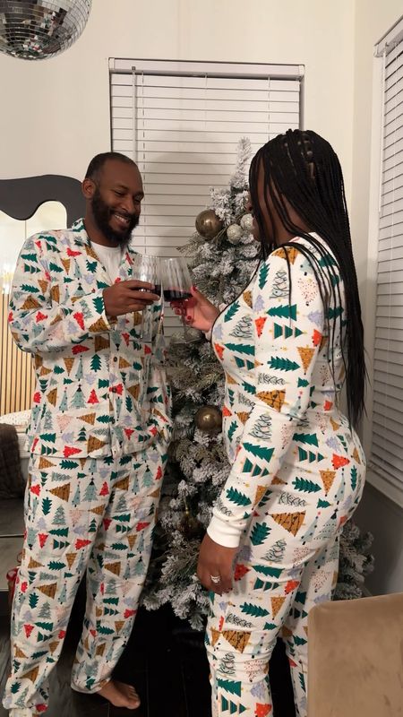 Decorating the tree in our matching Christmas pjs  

#LTKSeasonal #LTKhome #LTKHoliday