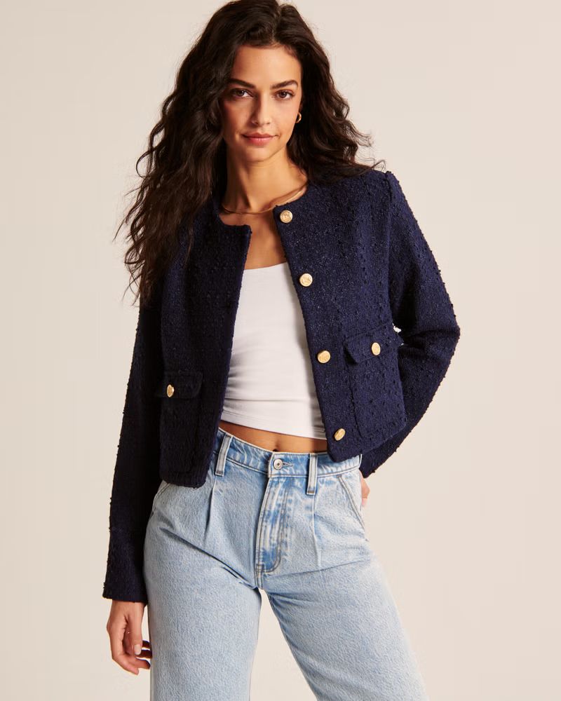 Tweed Liner Jacket | Abercrombie & Fitch (US)