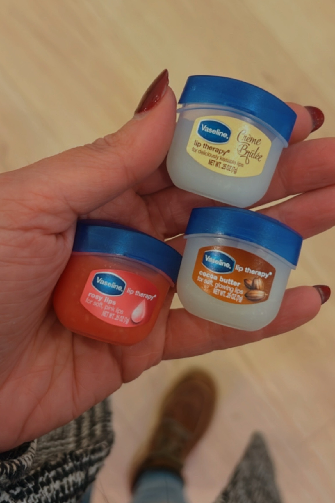 Say goodbye to cracked, chapped lips this winter with Vaseline Lip Therapy! This little powerhouse is the perfect solution for keeping your lips soft, smooth, and hydrated in the cold weather. Enriched with healing petroleum jelly, it locks in moisture and provides instant relief for dry, flaky lips. I’ve been loving how lightweight and non-greasy it feels while delivering long-lasting hydration. Whether you’re braving the chilly outdoors or staying cozy inside, Vaseline Lip Therapy has you covered! #WinterLipCare #ChappedLipRelief #VaselineLipTherapy"


#LTKSeasonal #LTKGiftGuide #LTKHoliday
