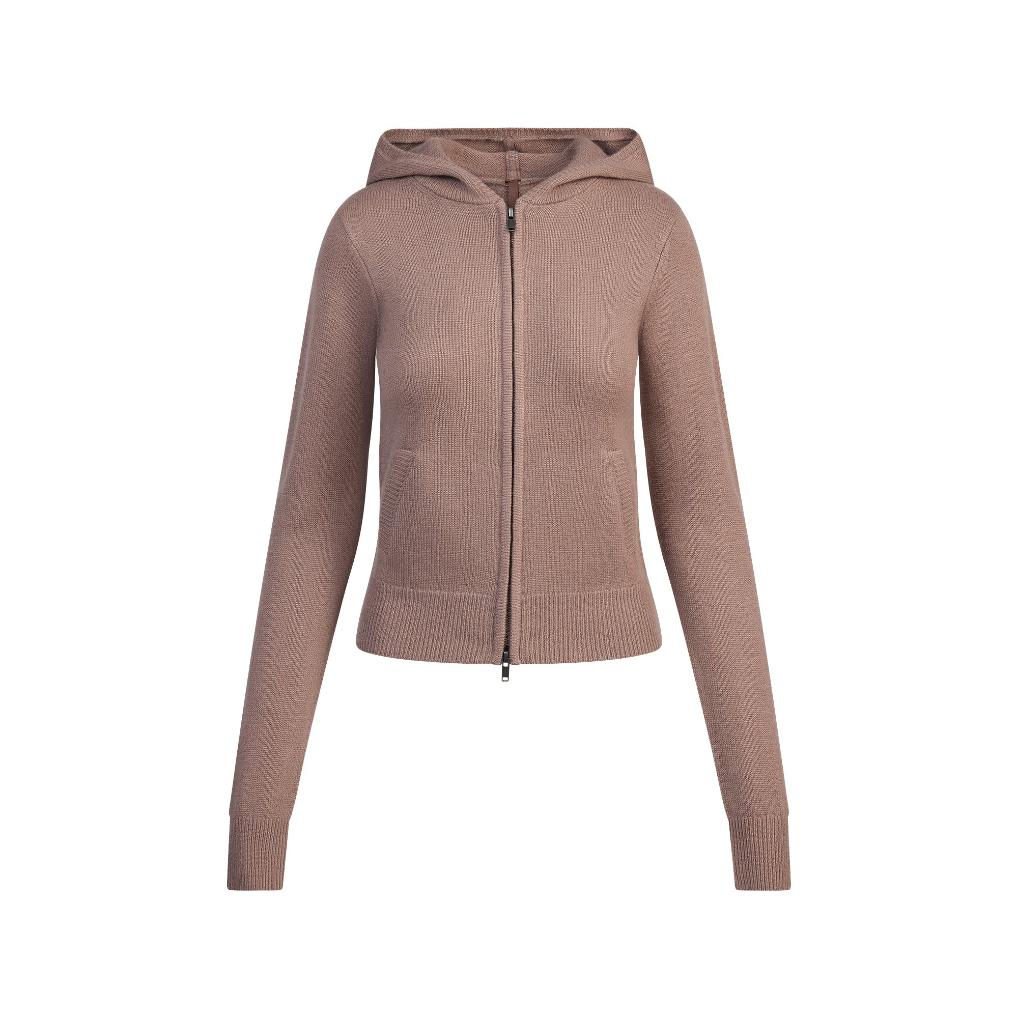 CASHMERE ZIP UP HOODIE | UMBER | SKIMS | SKIMS (US)