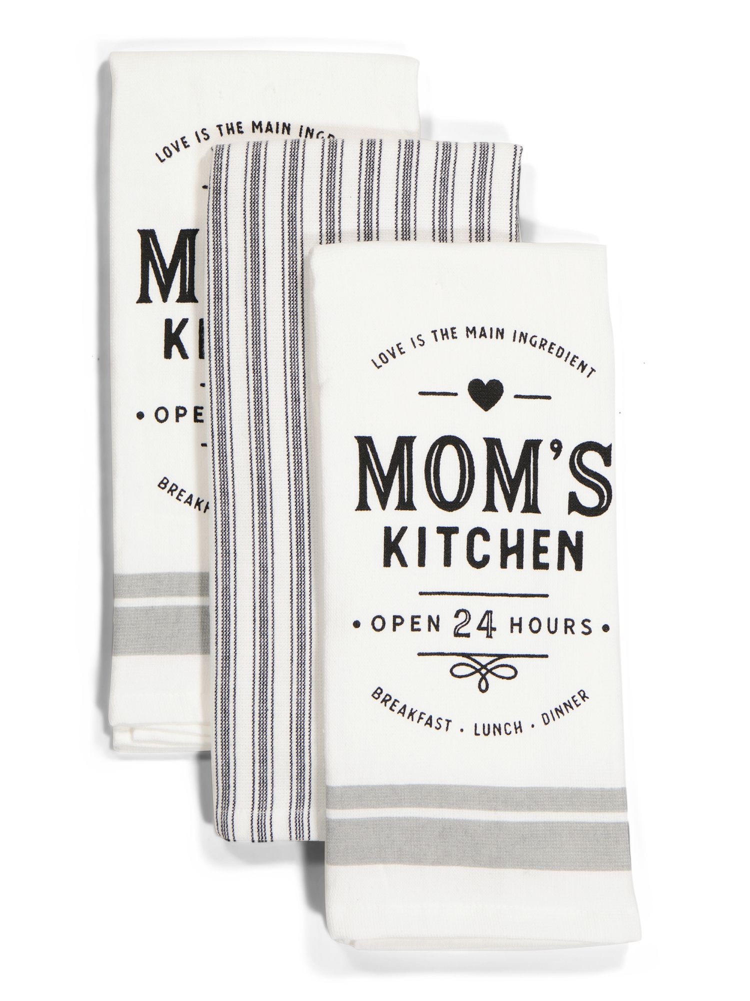 Set Of 3 18x28 Mom&#39;s Kitchen Towels | TJ Maxx