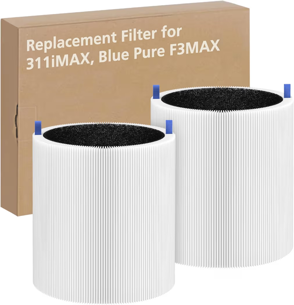 2 Pack 311i Max Replacement Filter, Compatible with Blue Pure 311i Max Air Purifier,True HEPA H13... | Amazon (US)