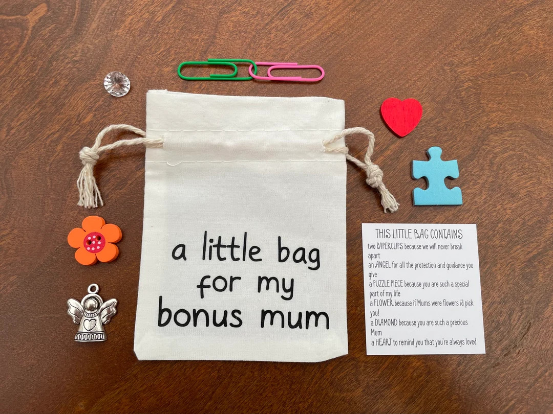 Step Mum Gift, , Bonus Mum, Mom, Stepmother Gifts, Thoughtful, Gifts for Her, Mother's Day Gift -... | Etsy (US)
