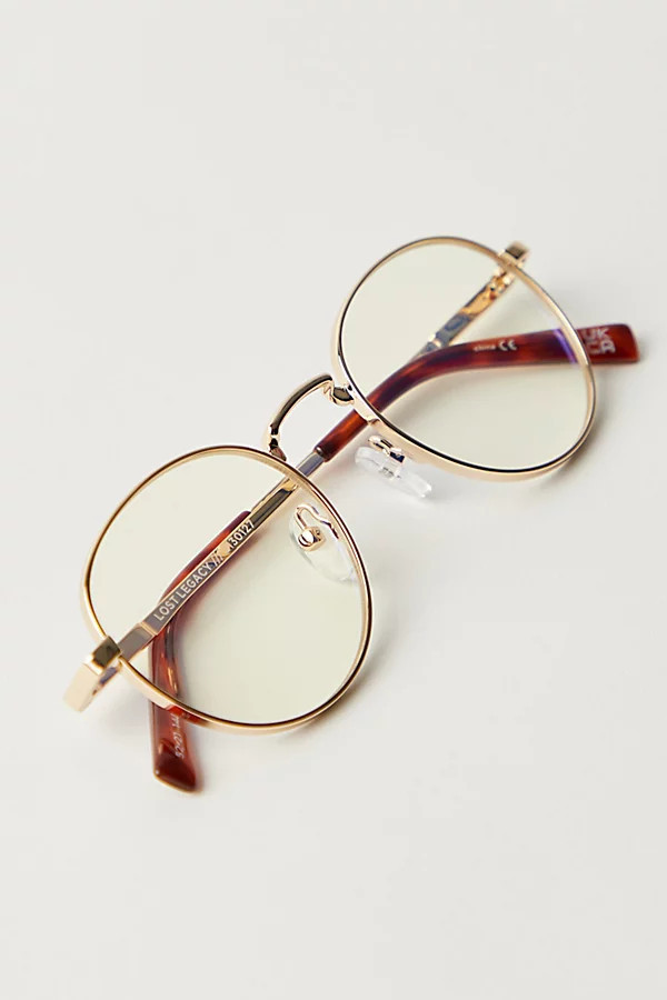 Le Specs Lost Legacy Blue Light Glasses | Free People (Global - UK&FR Excluded)