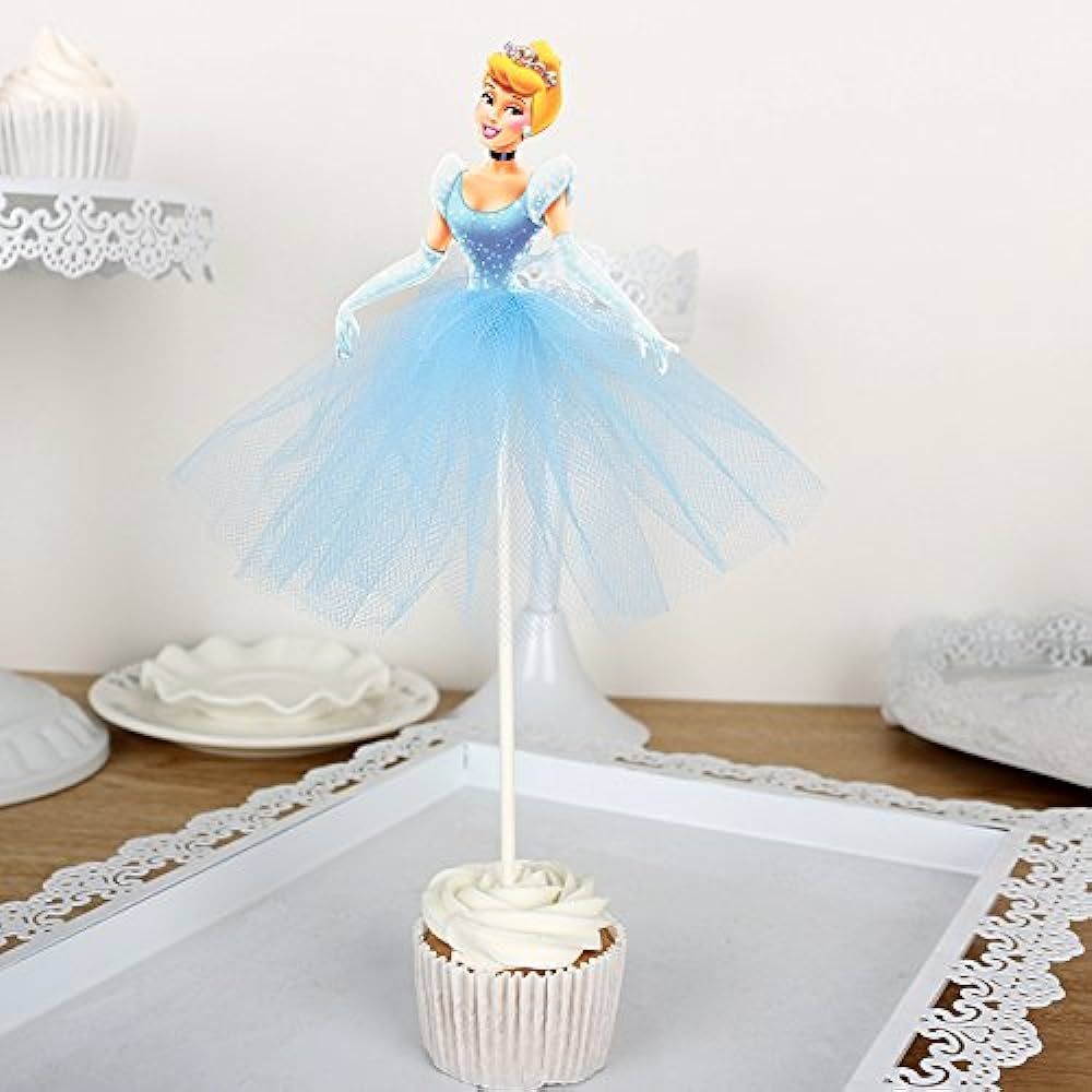 Cinderella caketopper Party Decorations, Cinderella centerpieces 8pcs | Amazon (US)