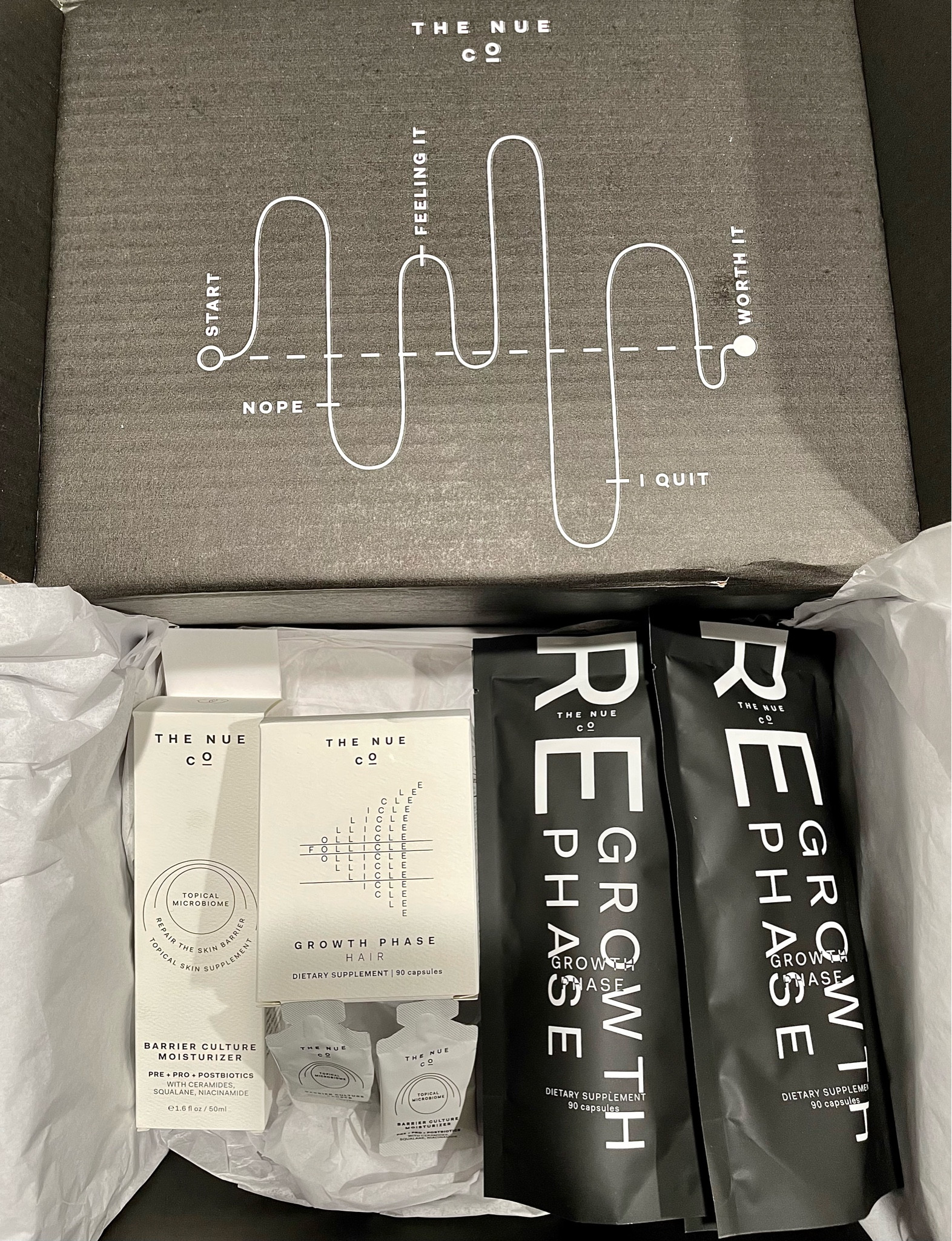 Gift Idea - My Black Friday / Cyber Monday order for The Neu Co 6 month subscription arrived! I ended up getting this set and a few free samples (including a full size of their Barrier Culture Moisturizer) for $217.55 all discounts and tax. The 6 month subscription is available on their direct website. I originally purchased the supplements for 3 months via Sephora.

You can check out my previous review of my results here: https://www.whatjesswore.com/2022/08/the-neu-co-growth-phase-hair-supplement-3-month-review.html

Hair growth supplements


#LTKbeauty #LTKunder100 #LTKGiftGuide