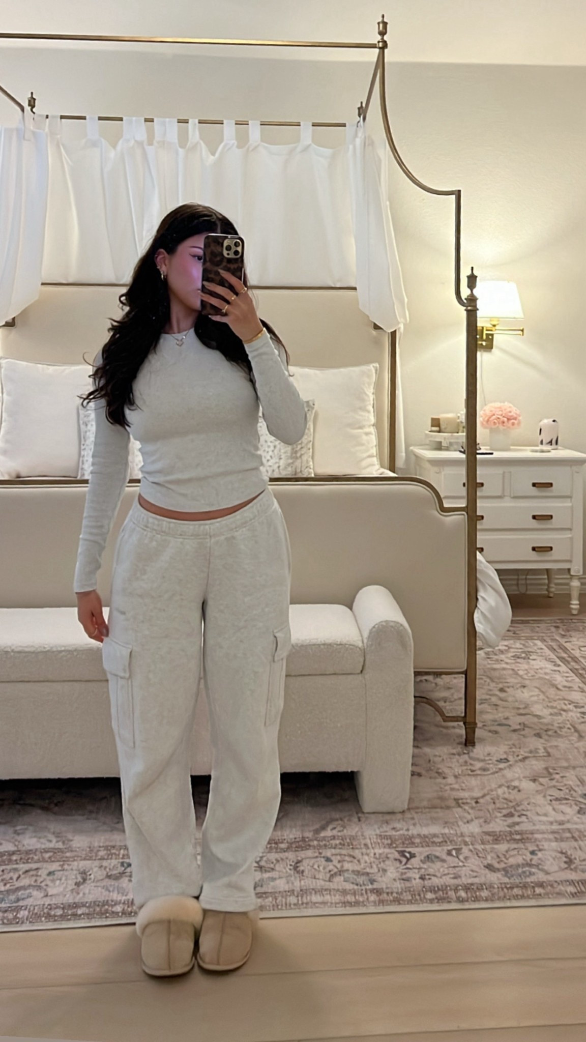 Cozy loungewear favs on sale rn 🤍☁️ I get regular length in pants even though I’m 5’2 & true to size on top

#LTKSaleAlert #LTKTravel #LTKActive