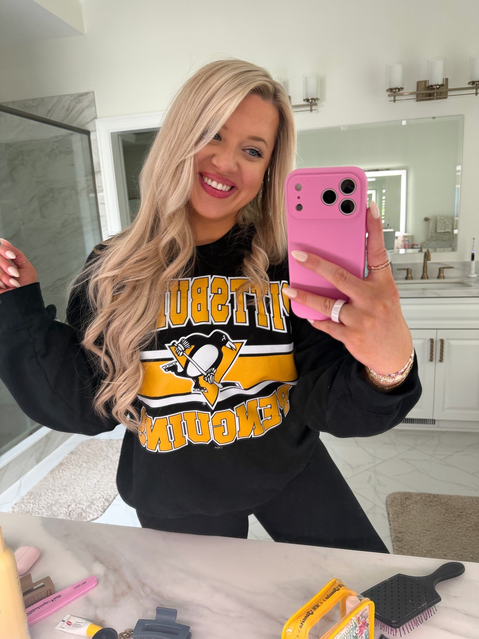 Let’s Go Pens! Playoff hockey!!