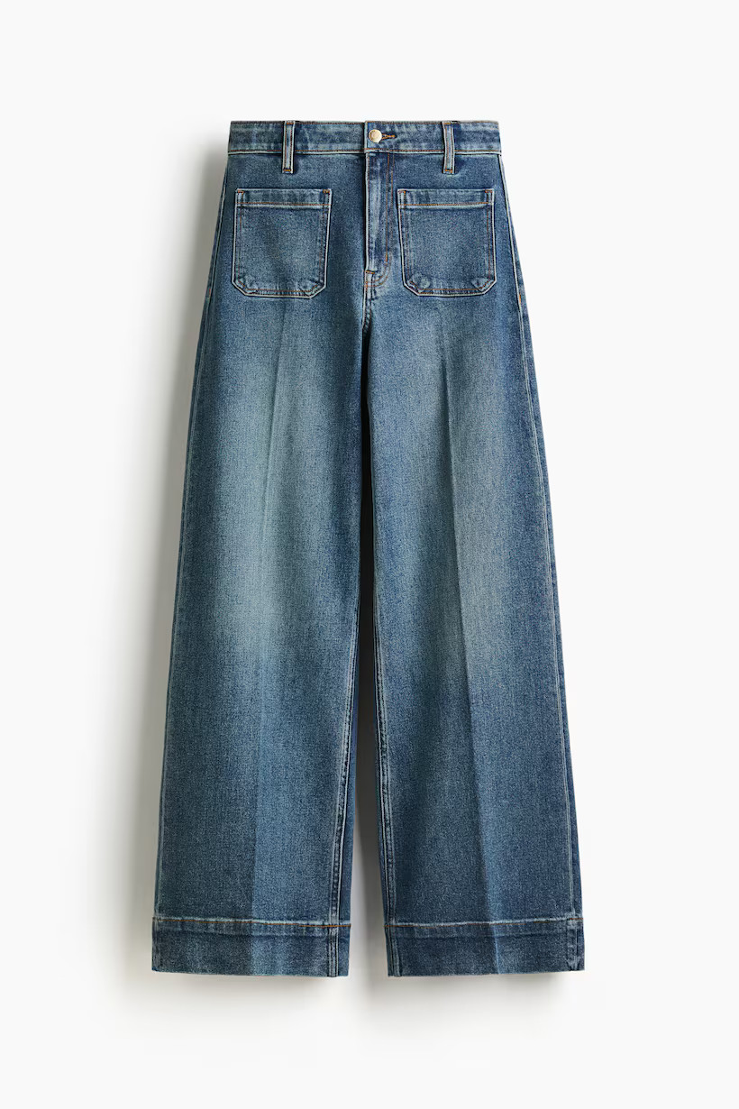 Wide High Jeans | H&M (US + CA)