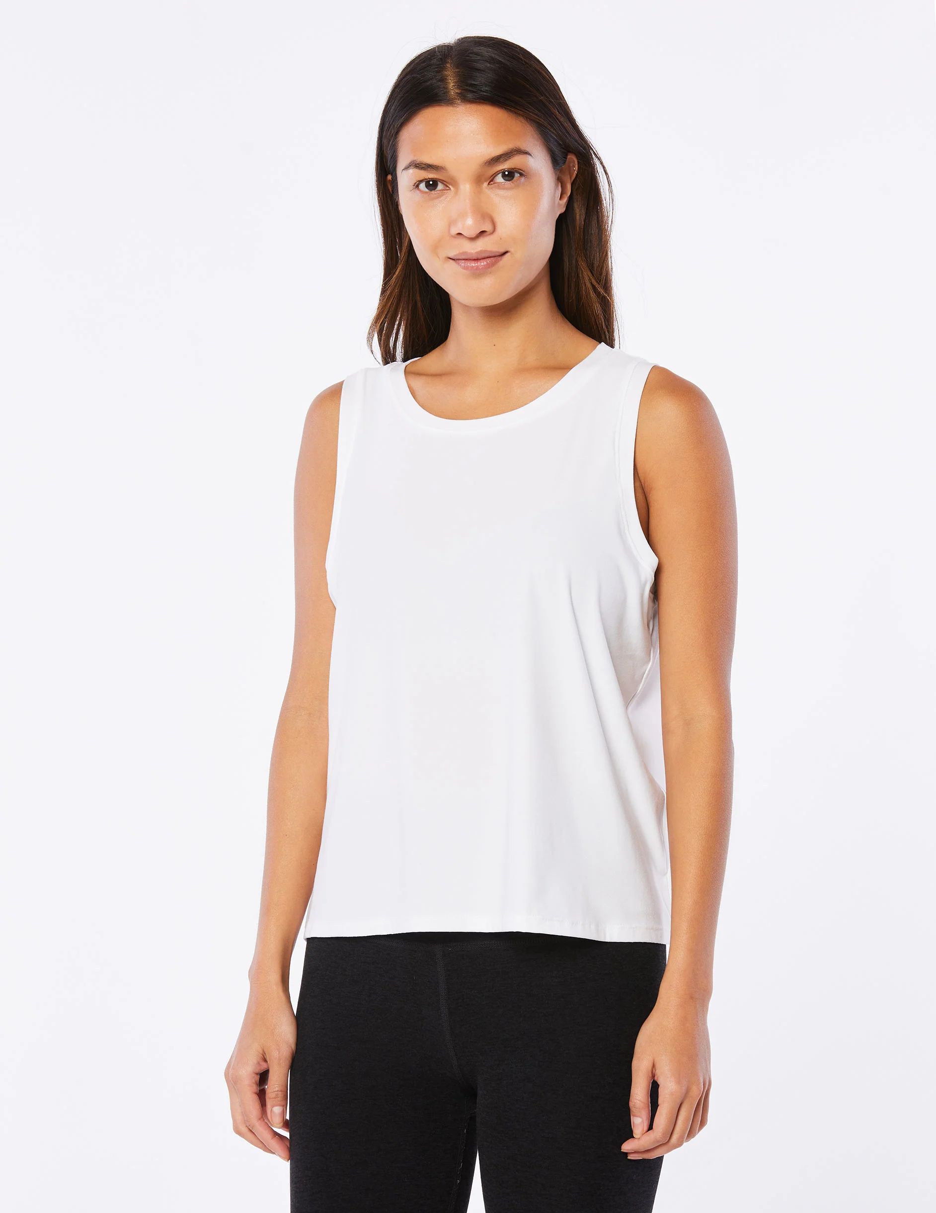 Featherweight Balanced Muscle Tank | Beyond Yoga | Beyond Yoga