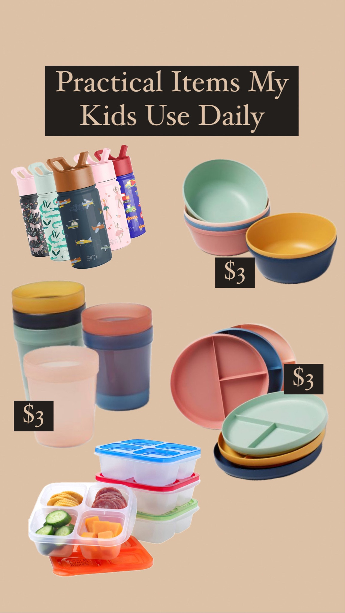 Practical items that we use DAILY in my house. Love them all! All dishwasher safe 👏🏼👏🏼

#LTKfamily #LTKbaby #LTKhome