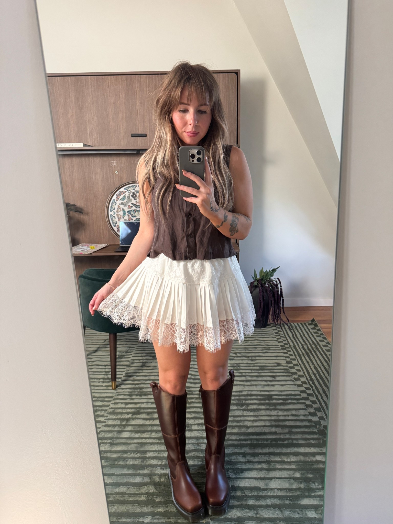 The perfect fall fit 

#freepeople #tallboots #platformboots #chunkyboots #dcmartensboots

#LTKPetite #LTKSeasonal #LTKFallSale