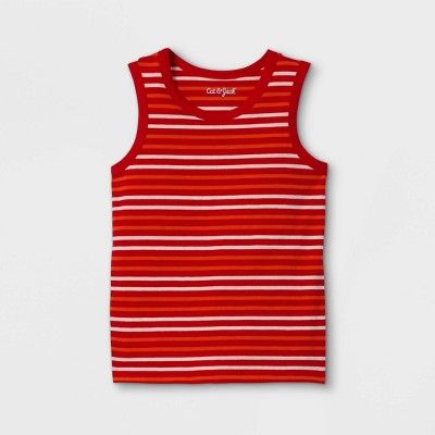 Toddler Boys' Striped Knit Tank Top - Cat & Jack™ | Target