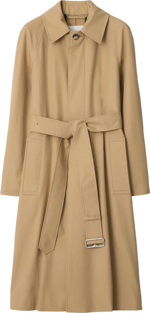 Long Gabardine Car Coat | Nordstrom