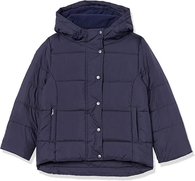 Amazon Essentials Girls and Toddlers' Heavyweight Hooded Puffer Jacket | Amazon (US)