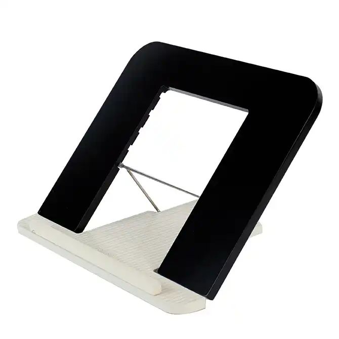 Black Pinstripe Adjustable Wood Laptop Stand | Erin Condren | Erin Condren